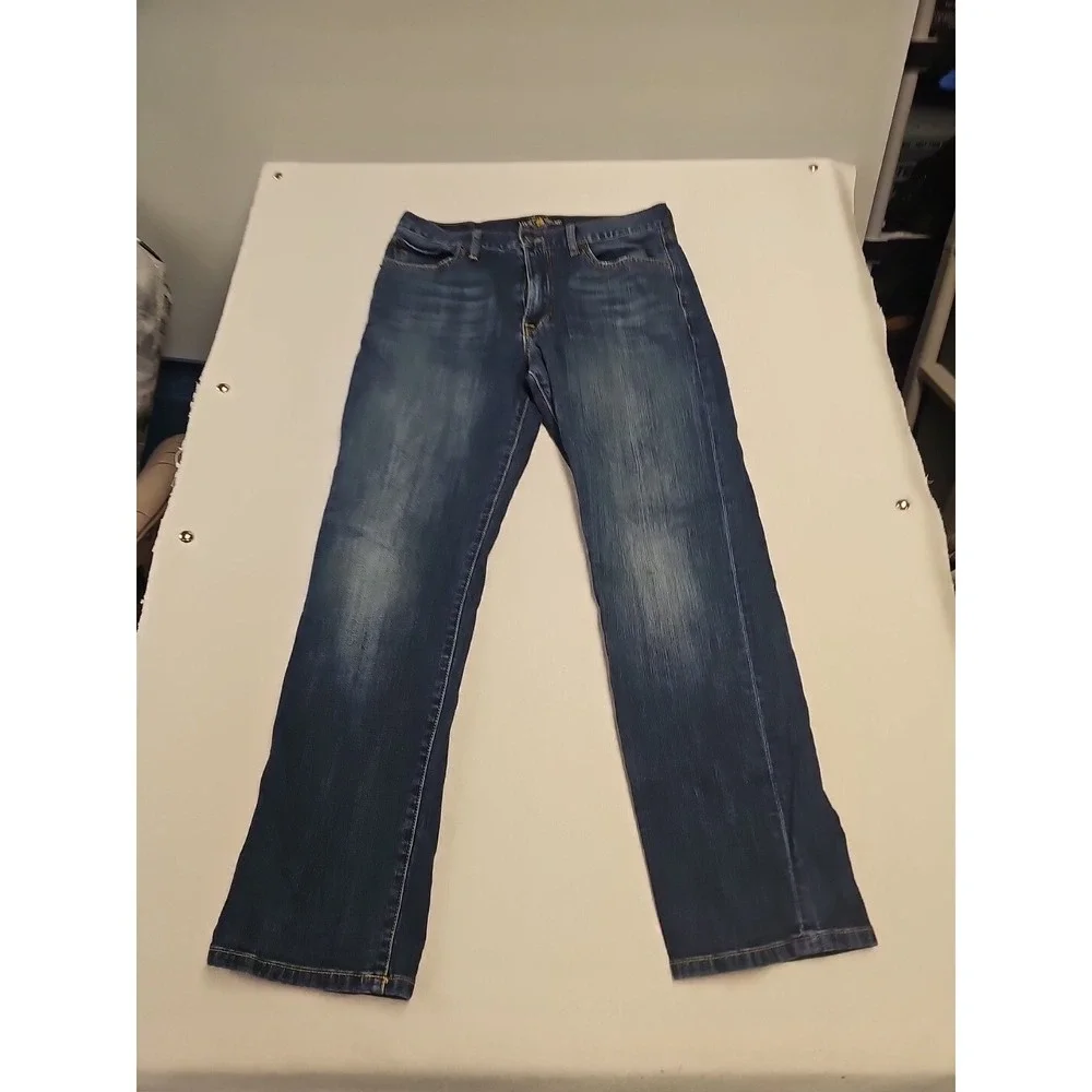 Lucky Brand Jeans Mens 32x30 Blue 429 Classic Straight Leg Medium Wash Flex